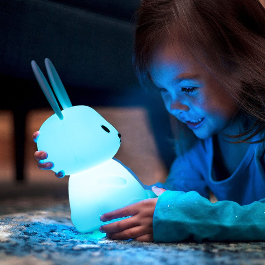 Wanduhru – Touch-LED-Nachtlicht für Kinder