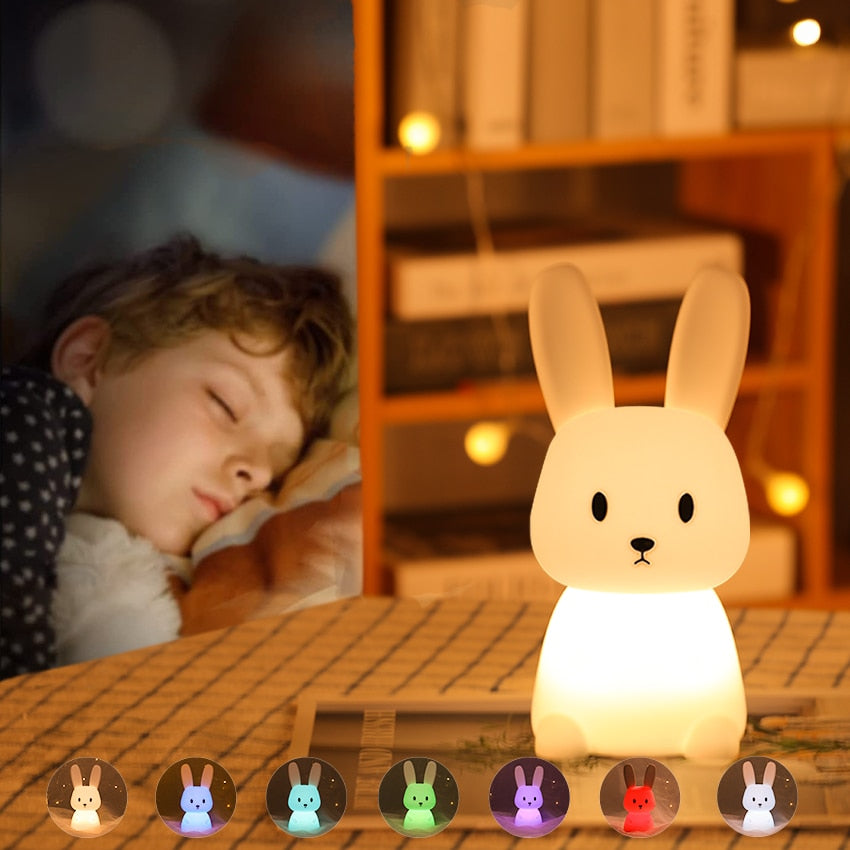 Wanduhru – Touch-LED-Nachtlicht für Kinder