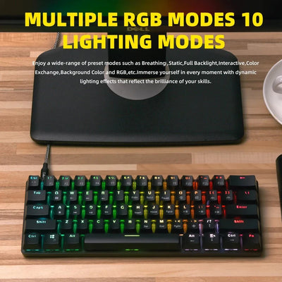 XS61 Smart Duck: Programmierbare RGB Tastatur für Gamer