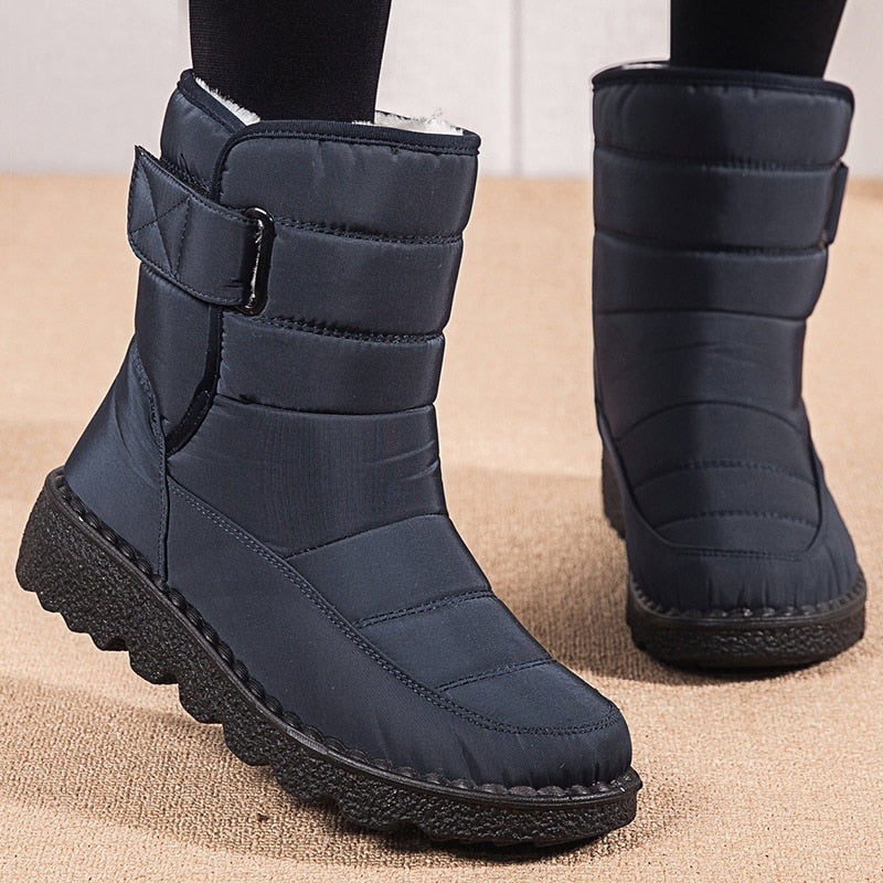 Zavando Bequeme Winterschuhe