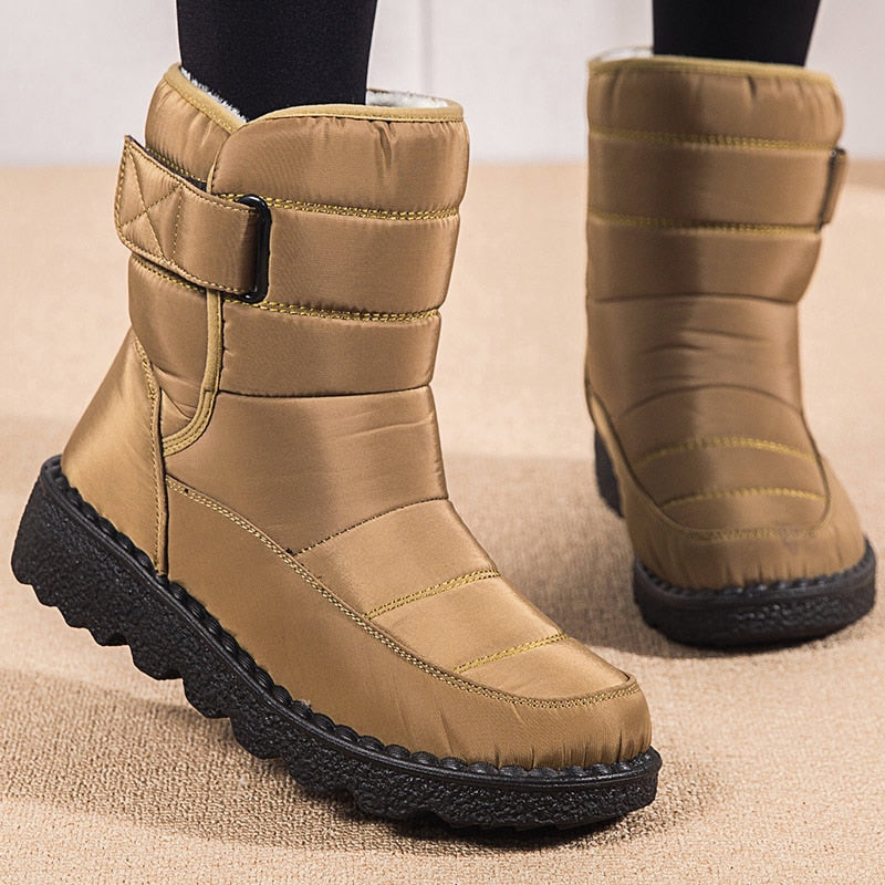 Zavando Bequeme Winterschuhe